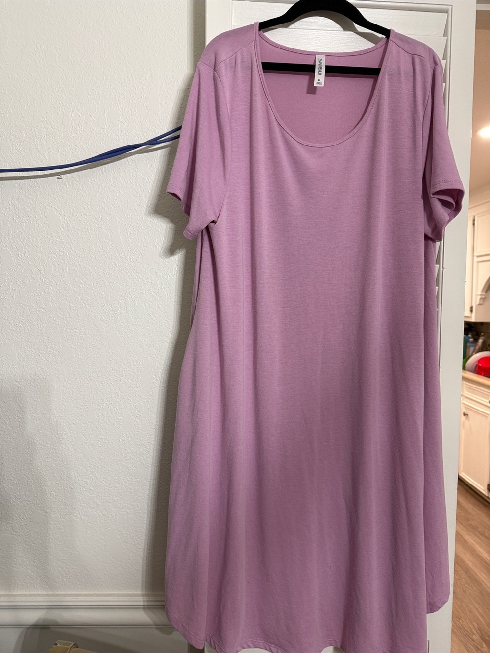 Zenana Outfitters Dusty Lavender Scoop Neck Tunic